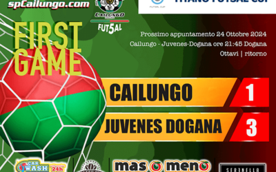 Futsal Cup turno di andata vs Juvenes-Dogana